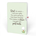 Best Dad By Par Father's Day Pop-Up Card and Lost Your Gifts Sentiment Set for Dad