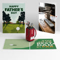 Best Dad By Par Father's Day Pop-Up Card and Skip US Open Sentiment Set