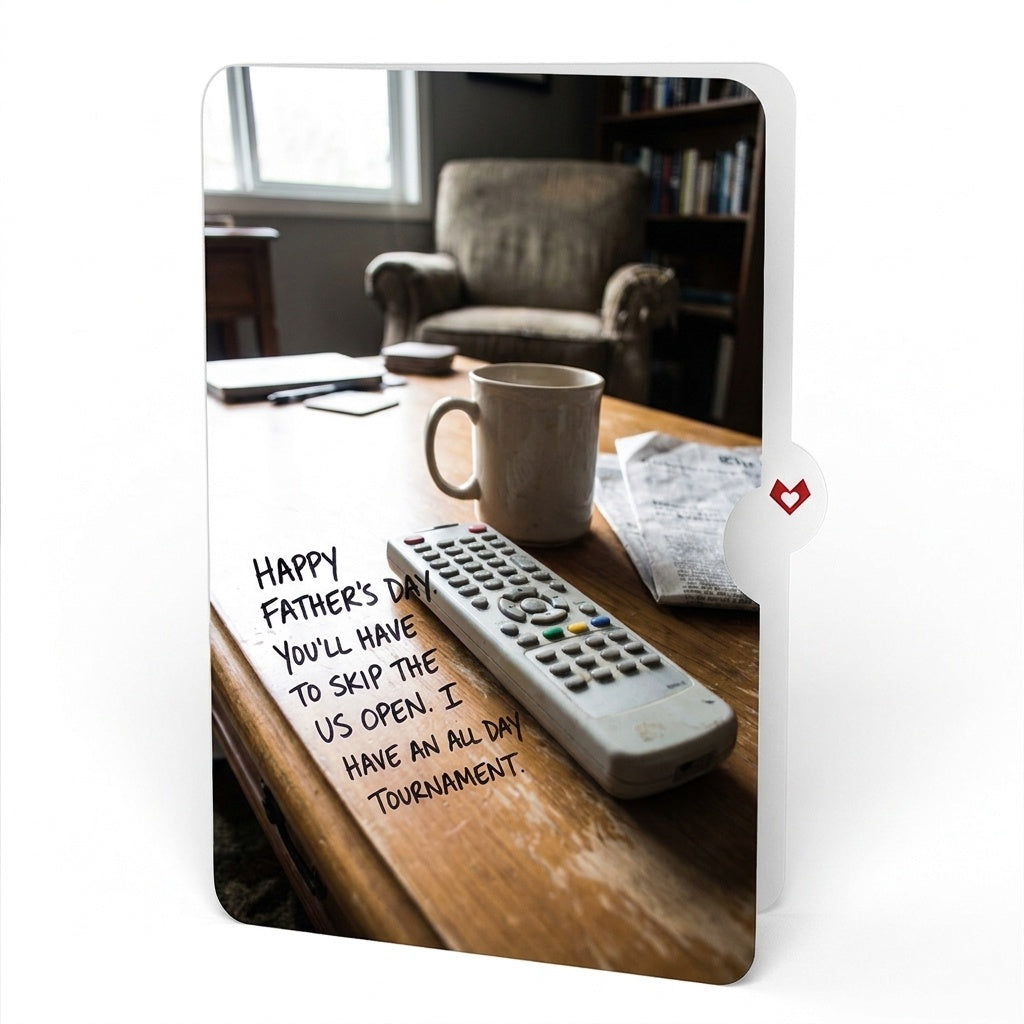 Best Dad By Par Father's Day Pop-Up Card and Skip US Open Sentiment Set