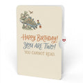Stegosaurus 2nd Birthday Pop-Up Card and Sentiment Set