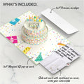 Sprinkles Birthday Cake Pop-Up Card and Career Objectives Sentiment Set