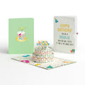 Sprinkles Birthday Cake Pop-Up Card and Sad Toddler Sentiment Set