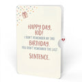 Sprinkles Birthday Cake Pop-Up Card and Last Sentence Sentiment Set for Kid