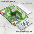 Hole in One Father's Day Pop-Up Card and Golf Masters Weekend Sentiment Set for Dad