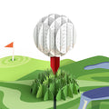Hole in One Father's Day Pop-Up Card and Golf Balls Gift Sentiment Set for Dad