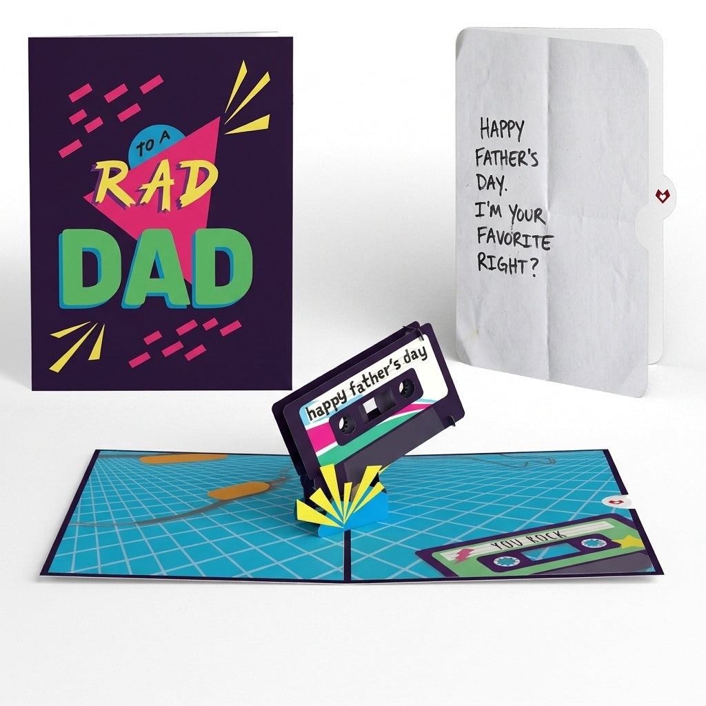 Rad Dad Father's Day Pop-Up Card and Sentiment Set