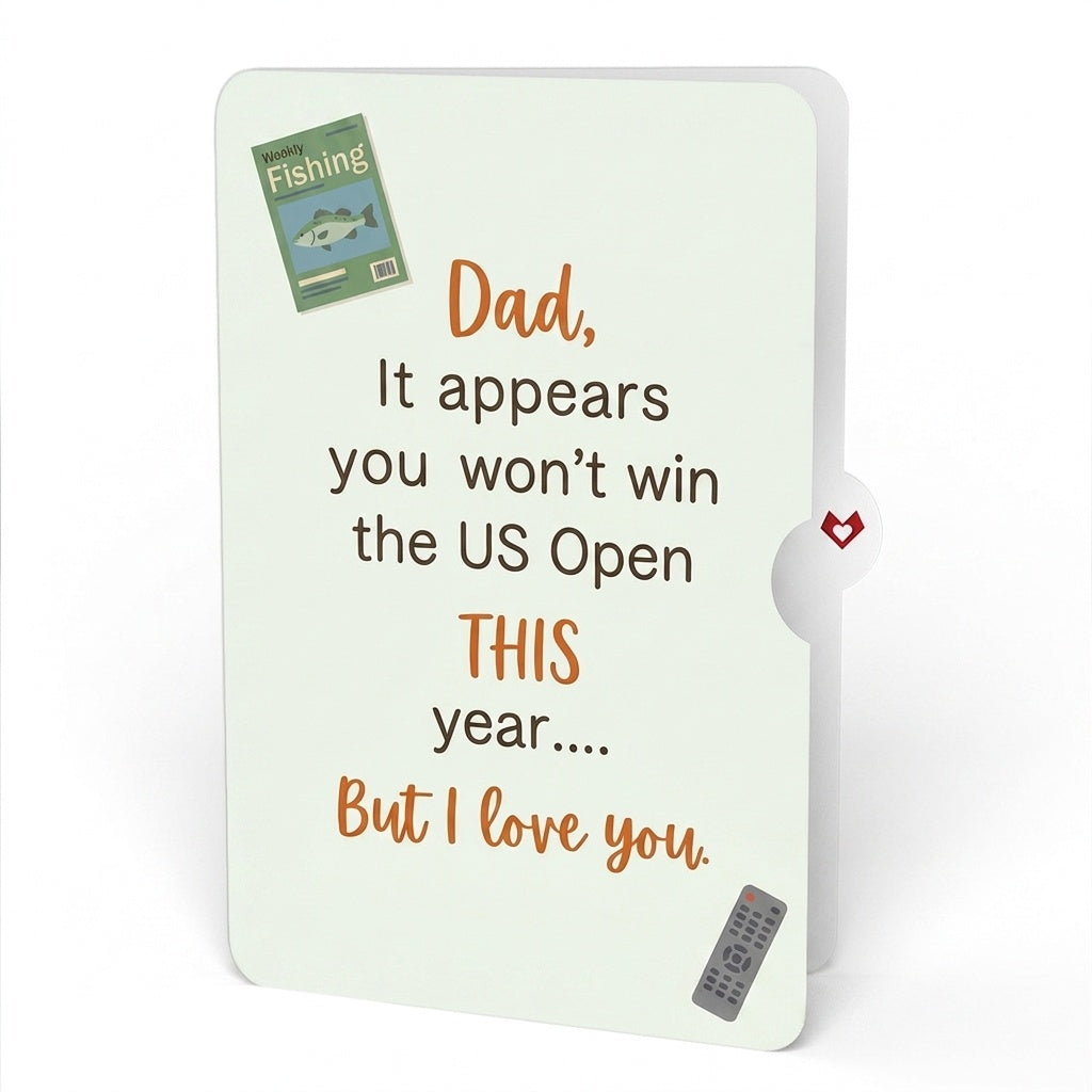 Sit Back & Relax Father's Day Pop-Up Card and Sentiment Set for Dad
