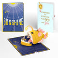 You Are My Sunshine Anglerfish Love Pop-Up Card and Uniquely You Sentiment Set