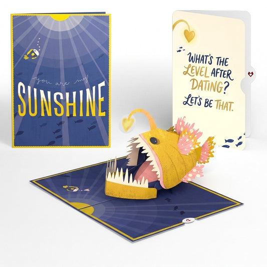 You Are My Sunshine Anglerfish Love Pop-Up Card and Next Level Sentiment Set