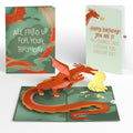 Fired Up for Your 1st Birthday Dragon Pop-Up Card and Sentiment Set