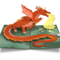 Fired Up for Your 1st Birthday Dragon Pop-Up Card and Sentiment Set