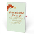 Fired Up for Your 1st Birthday Dragon Pop-Up Card and Sentiment Set