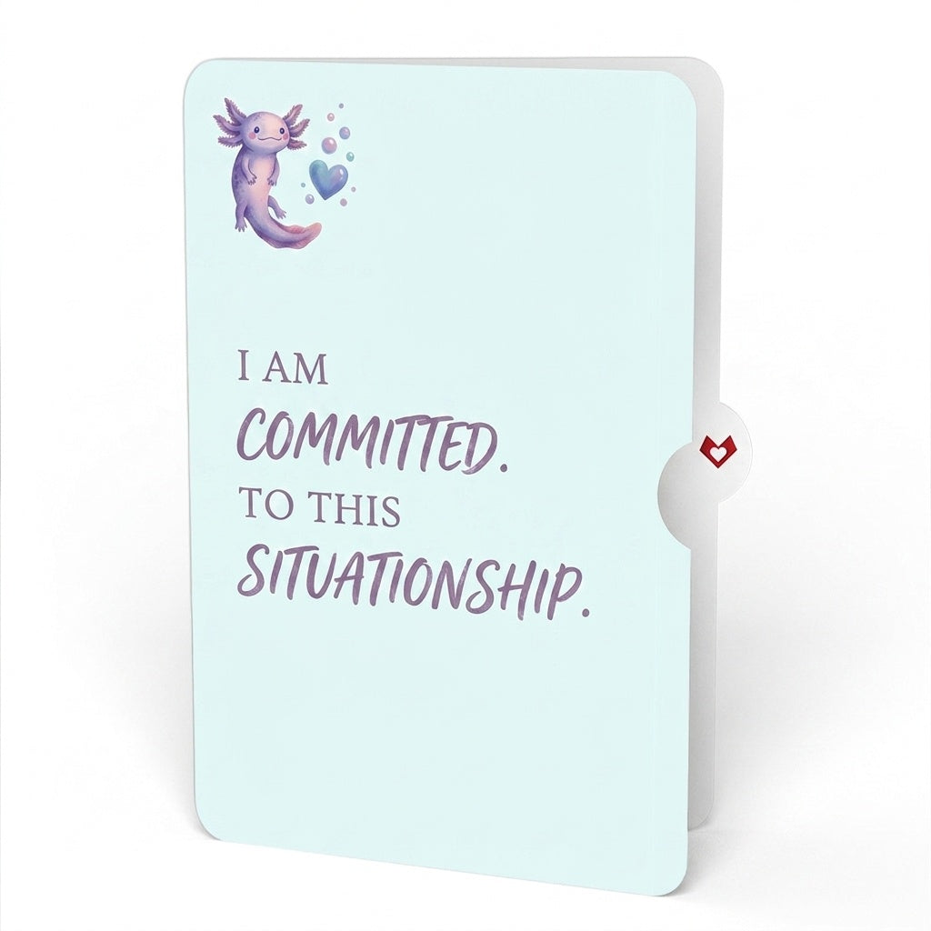 Love You A-Lotl Pop-Up Card and Axolotl Heart Sentiment Set