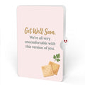 Get Well Soon Soup Pop-Up Card and Uncomfortable Version Sentiment Set