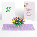 Timeless Tulips Get Well Pop-Up Card and Seems Inefficient Sentiment Set