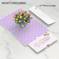 Timeless Tulips Get Well Pop-Up Card and WebMD Escalated Sentiment Set