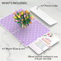 Timeless Tulips Birthday Pop-Up Card and Floral Whole Gift Sentiment Set