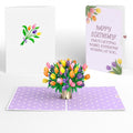 Timeless Tulips Birthday Pop-Up Card and Floral Everyone Staring Sentiment Set