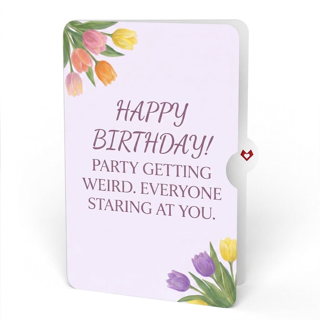 Timeless Tulips Birthday Pop-Up Card and Floral Everyone Staring Sentiment Set