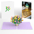 Timeless Tulips Birthday Pop-Up Card and Beer Sippy Cup Sentiment Set