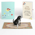 Playful Dog Birthday Pop-Up Card and Pets Wish Humans Sentiment Set