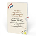 Playful Dog Birthday Pop-Up Card and Pets Wish Humans Sentiment Set