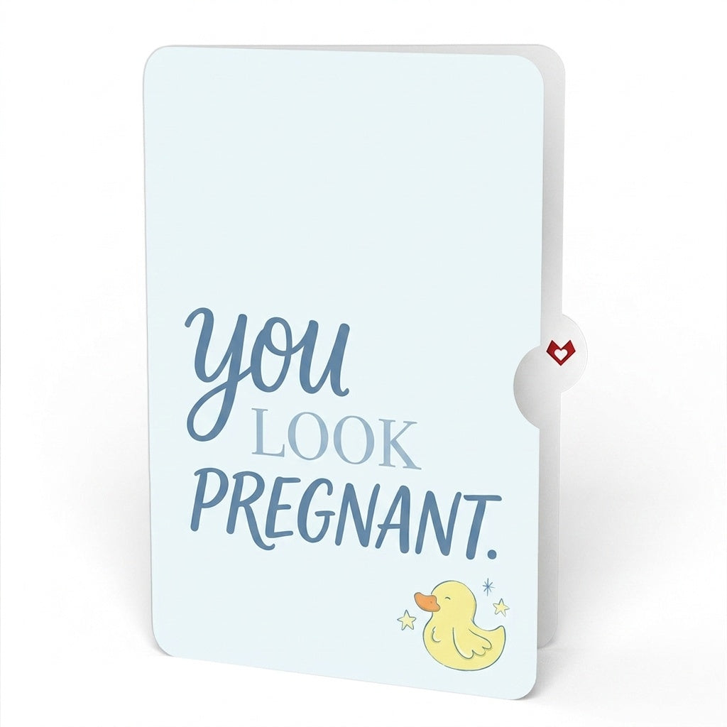 Poppin' Bottles and Changing Diapers New Baby Pregnancy Pop-Up Card and Sentiment Set