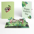 Tree Top Sloths Father's Day Pop-Up Card and Sentiment Set