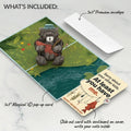 Father's Day Fishing Bear Pop-Up Card and Sentiment Set