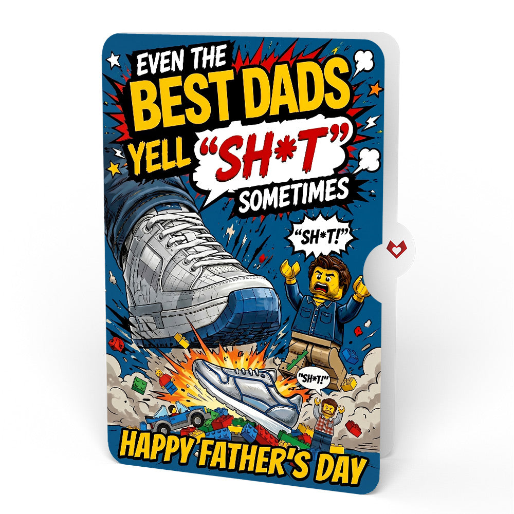 Dad Sneakers Father's Day Pop-Up Card and Sentiment Set