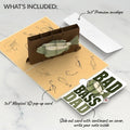 Largemouth Bass Father's Day Pop-Up Card and Sentiment Set for Dad