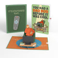Sit Back & Relax Father's Day Pop-Up Card and Dad Bod Sentiment Set