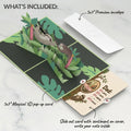 Tree Top Sloths Father's Day Pop-Up Card and Sentiment Set for Dad