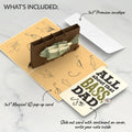 Largemouth Bass Father's Day Pop-Up Card and That Bass Sentiment Set for Dad