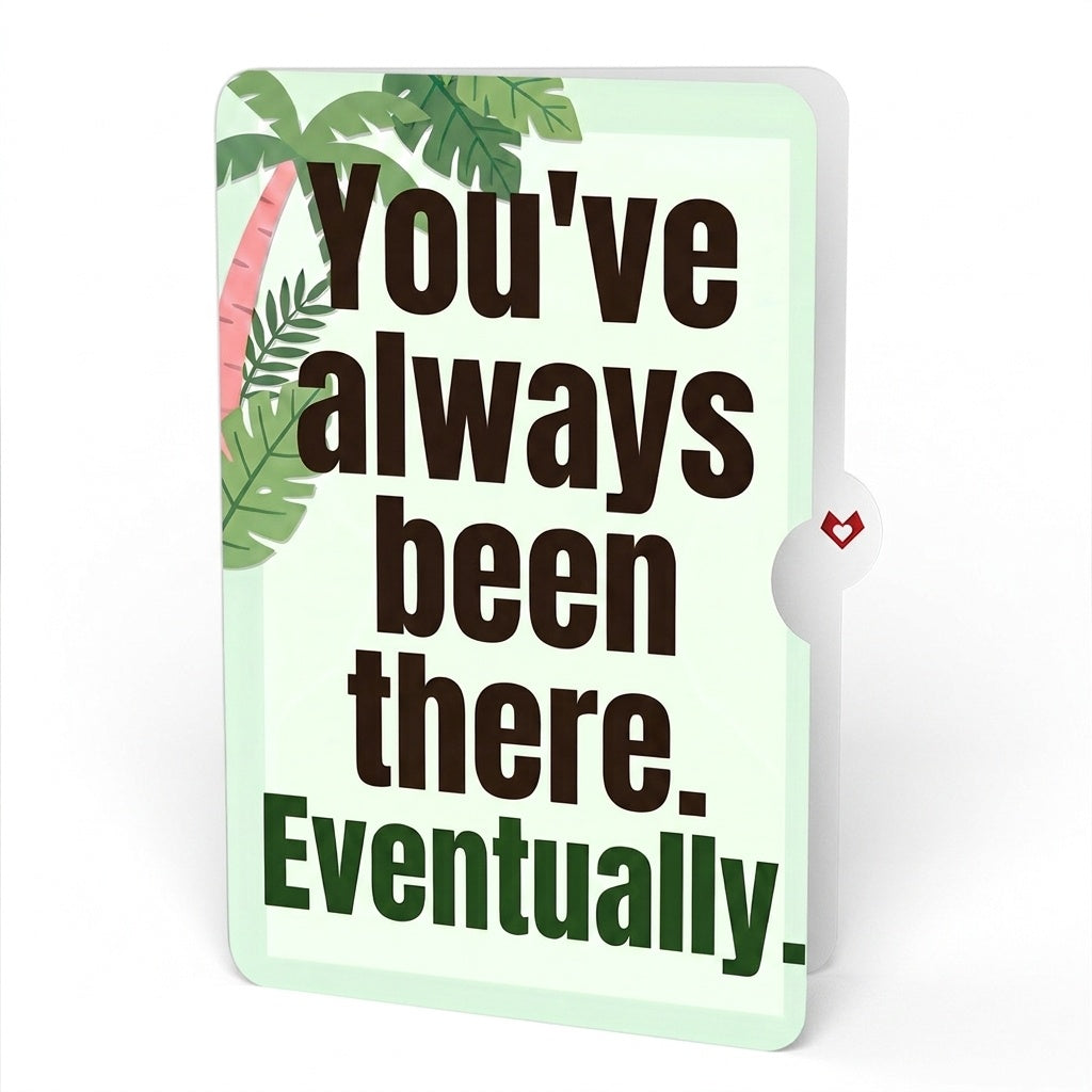 Tree Top Sloths Pop-Up Card and Eventual Arrival Sentiment Set