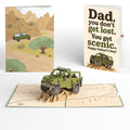 Off-Road Adventure Father's Day Pop-Up Card and Sentiment Set for Dad