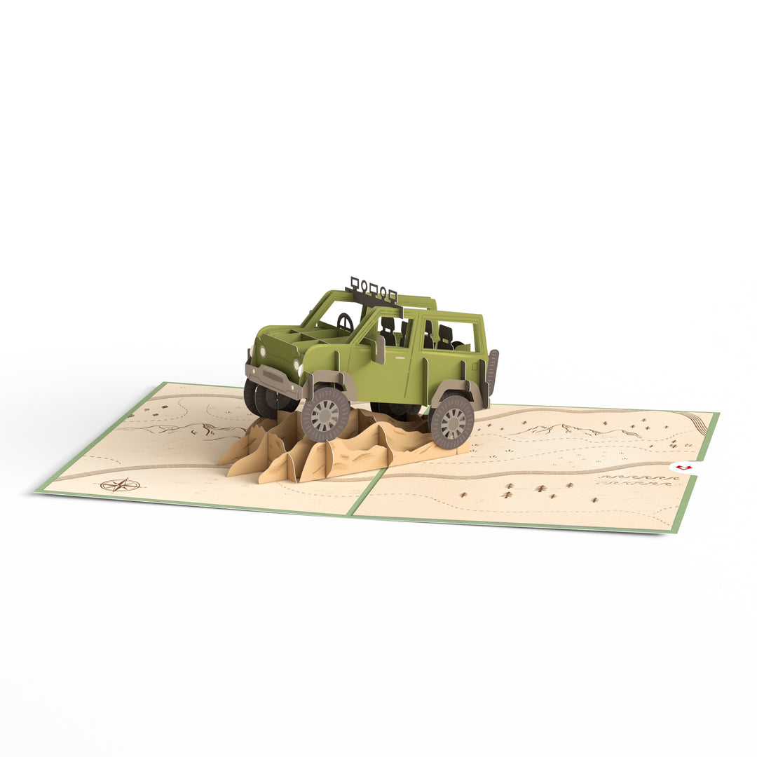Off-Road Adventure Father's Day Pop-Up Card and Sentiment Set for Dad