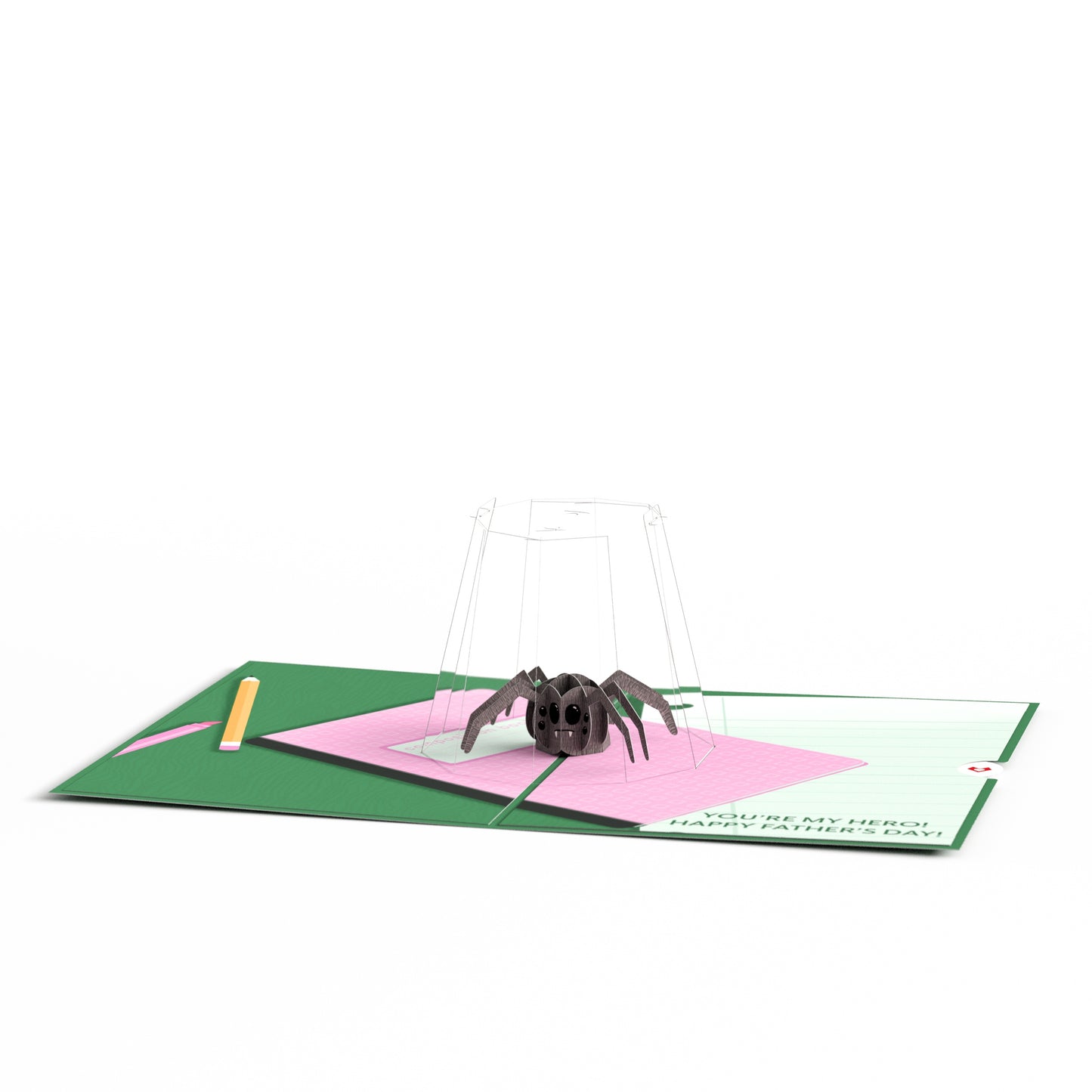 Father's Day Spider Hero Pop-Up Card and Sentiment Set