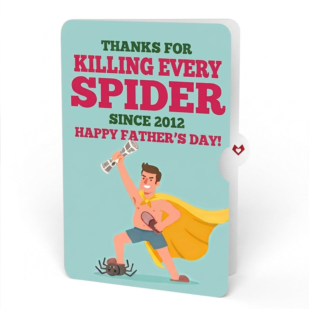 Father's Day Spider Hero Pop-Up Card and Sentiment Set