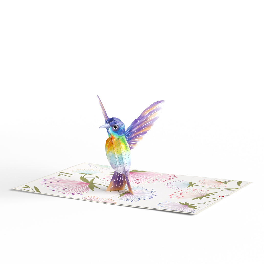Vibrant Hummingbird Father's Day Pop-Up Card and That's Range Sentiment Set for Dad
