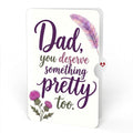 Vibrant Hummingbird Father's Day Pop-Up Card and Pretty Thistle Sentiment Set for Dad
