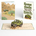 Off-Road Adventure Father's Day Pop-Up Card and Hunch Route Sentiment Set for Dad