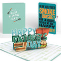 Best Flippin' Dad Father's Day Pop-Up Card and Smoked Brisket Sentiment Set for Dad