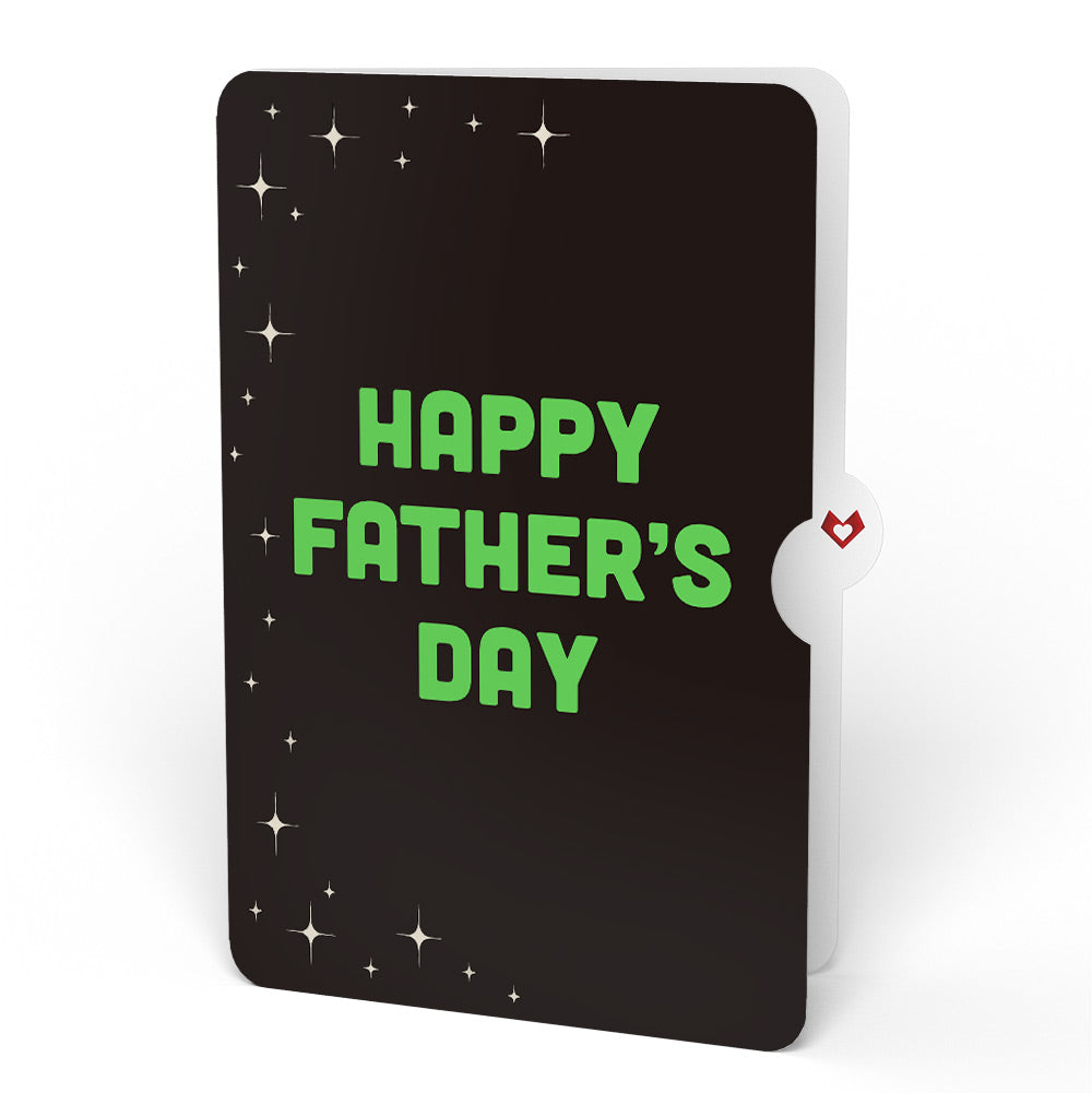 You've Abducted My Heart Father's Day Light-Up Pop-Up Card and Sentiment Set