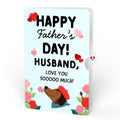 Love You So Much Dog Father's Day Loooooong Card™ (Expands to 2 feet) and Sentiment Set for Husband