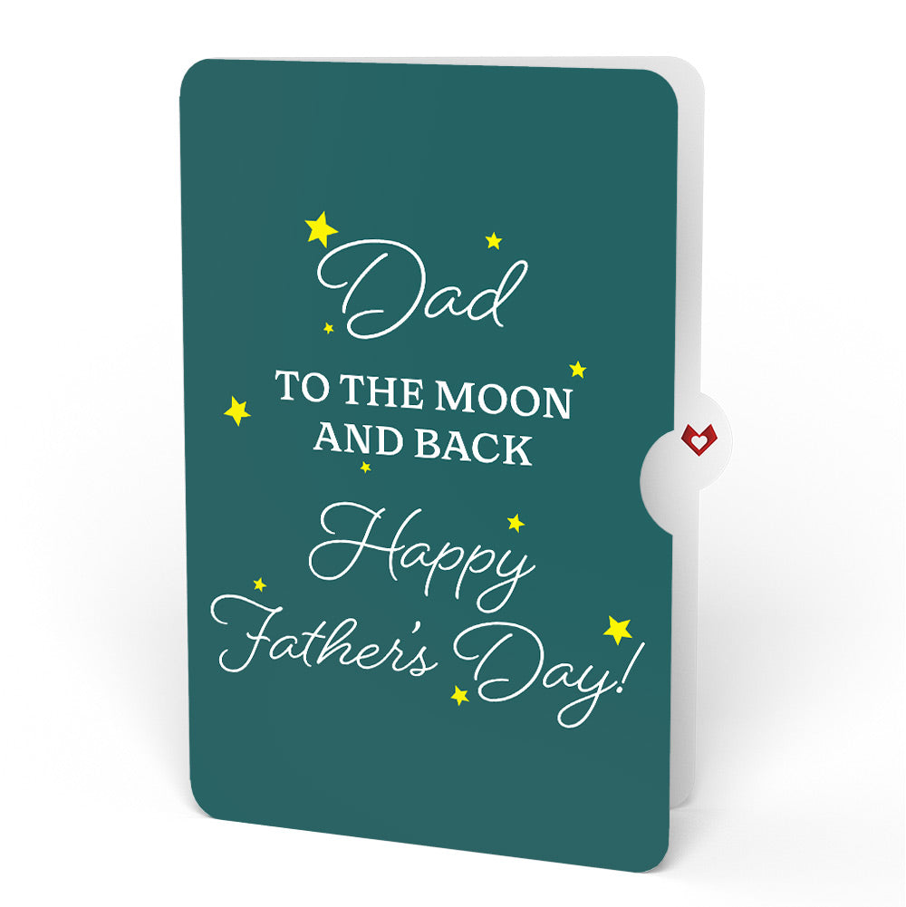 Love You to the Moon and Back Father's Day Pop-Up Card and Sentiment Set for Dad