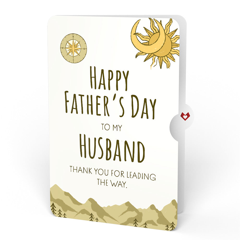 Guiding Compass Father's Day Pop-Up Card and Sentiment Set for Husband