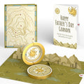 Guiding Compass Father's Day Pop-Up Card and Sentiment Set for Grandfather