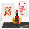 You're So Hot - Hot Sauce Father's Day Pop-Up Card and Sentiment Set