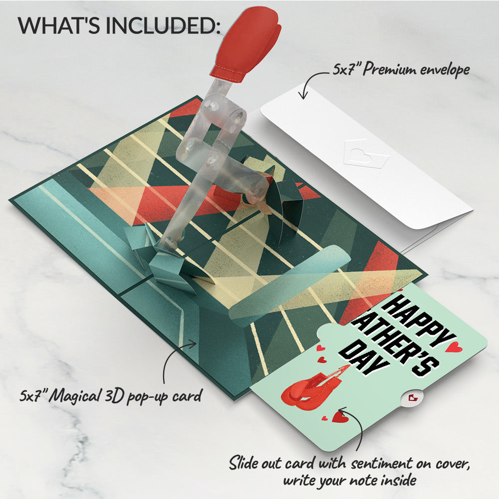 You're a Knock Out Father's Day Pop-Up Card and Sentiment Set